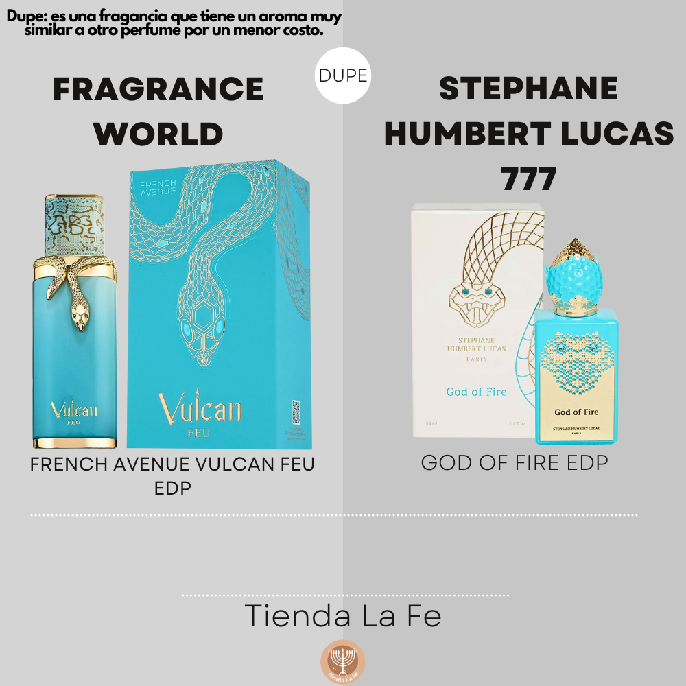 Fragance World French Avenue Vulcan Feu Unisex 100ml EDP